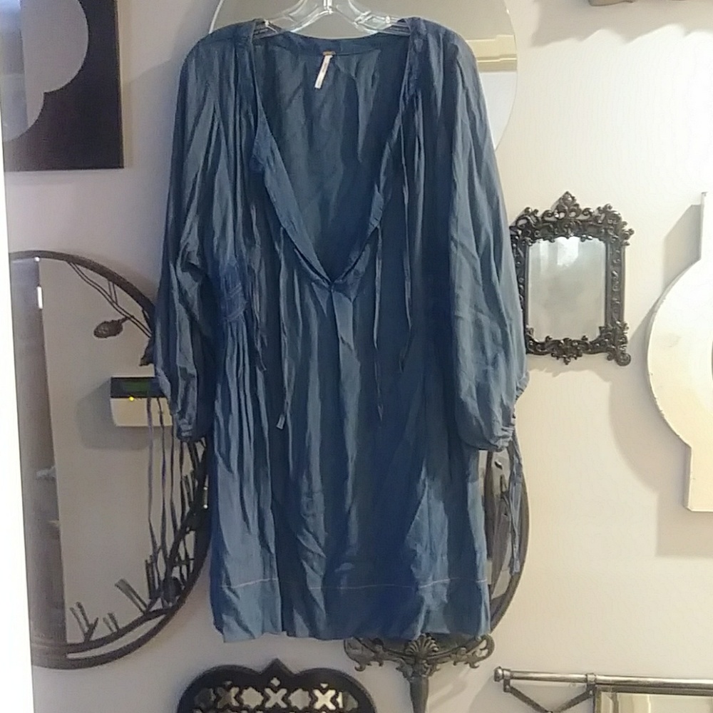 Free People Chambray Dress/Tunic